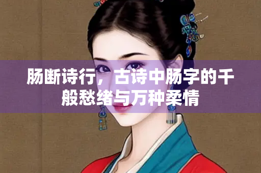 肠断诗行，古诗中肠字的千般愁绪与万种柔情