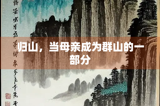 归山，当母亲成为群山的一部分