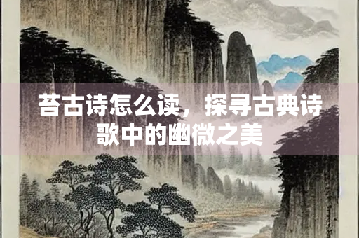 苔古诗怎么读，探寻古典诗歌中的幽微之美