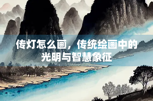 传灯怎么画，传统绘画中的光明与智慧象征