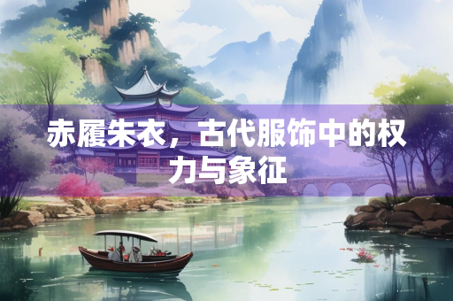 赤履朱衣，古代服饰中的权力与象征