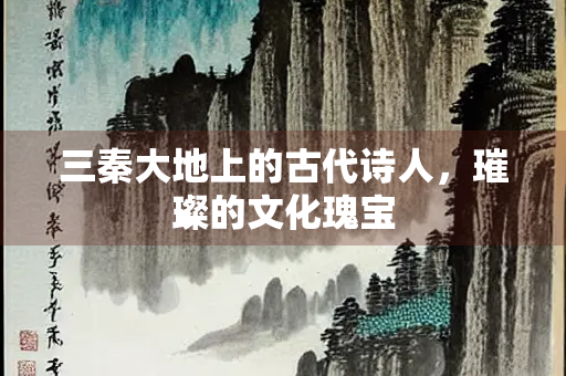 三秦大地上的古代诗人，璀璨的文化瑰宝