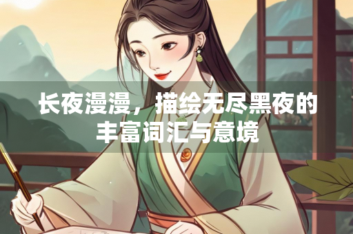 长夜漫漫，描绘无尽黑夜的丰富词汇与意境