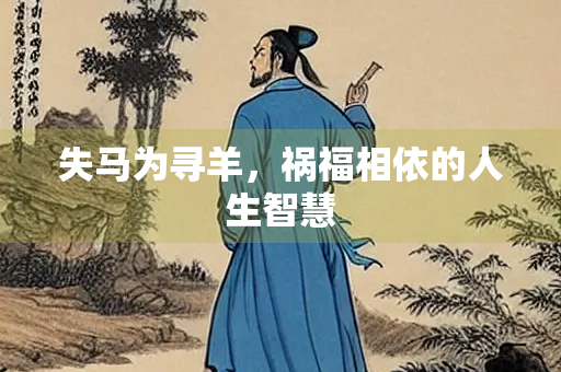 失马为寻羊，祸福相依的人生智慧