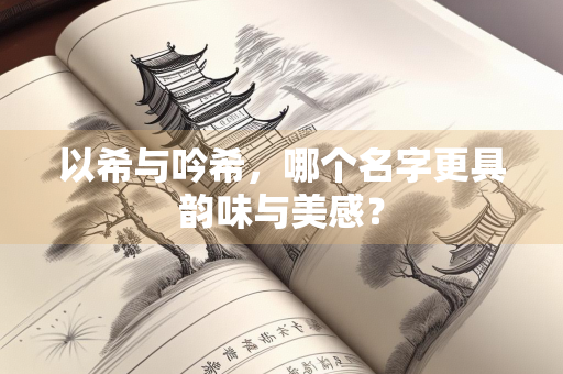 以希与吟希，哪个名字更具韵味与美感？
