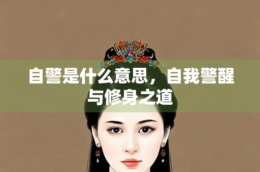 自警是什么意思，自我警醒与修身之道