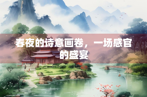 春夜的诗意画卷，一场感官的盛宴