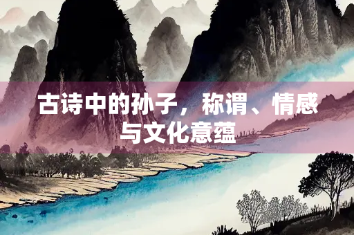 古诗中的孙子，称谓、情感与文化意蕴