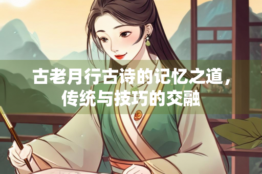 古老月行古诗的记忆之道，传统与技巧的交融