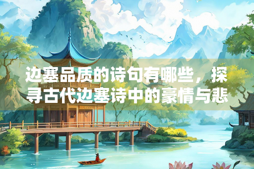 边塞品质的诗句有哪些，探寻古代边塞诗中的豪情与悲壮