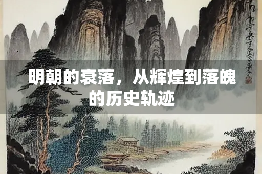 明朝的衰落，从辉煌到落魄的历史轨迹