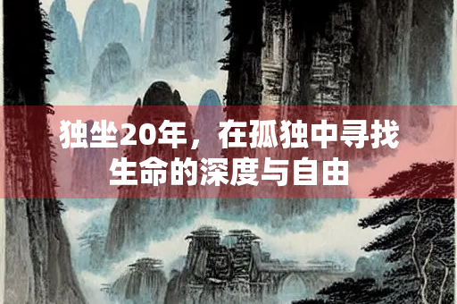 独坐20年，在孤独中寻找生命的深度与自由