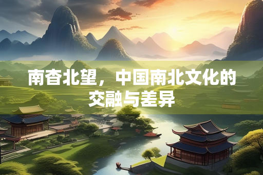 南杳北望，中国南北文化的交融与差异