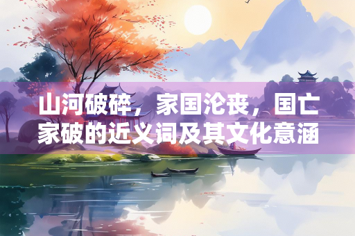 山河破碎，家国沦丧，国亡家破的近义词及其文化意涵探析