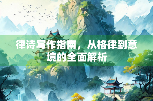 律诗写作指南，从格律到意境的全面解析