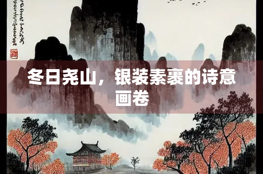 冬日尧山，银装素裹的诗意画卷