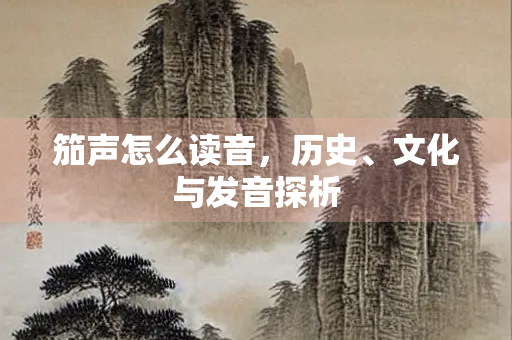 笳声怎么读音，历史、文化与发音探析