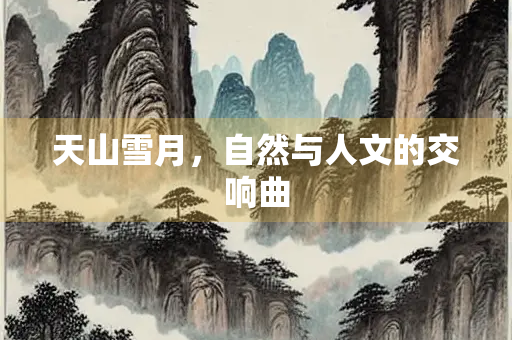天山雪月，自然与人文的交响曲