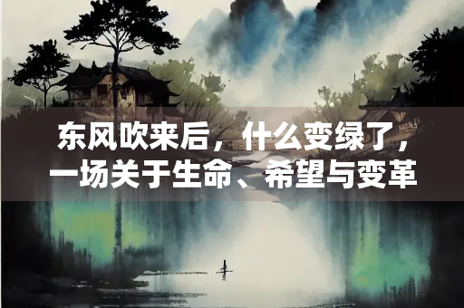 东风吹来后，什么变绿了，一场关于生命、希望与变革的沉思