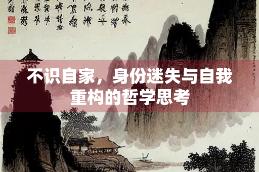 不识自家，身份迷失与自我重构的哲学思考