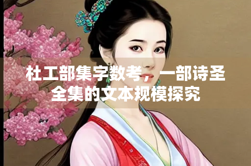 杜工部集字数考，一部诗圣全集的文本规模探究