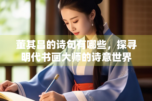 董其昌的诗句有哪些，探寻明代书画大师的诗意世界