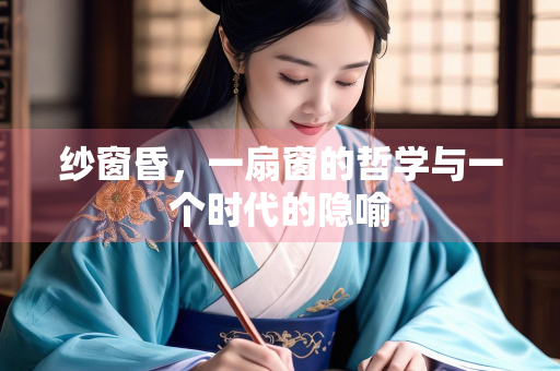 纱窗昏，一扇窗的哲学与一个时代的隐喻