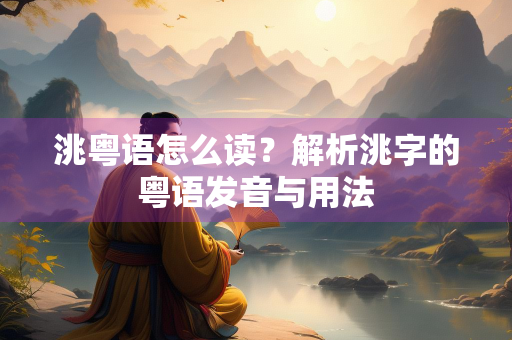 洮粤语怎么读？解析洮字的粤语发音与用法