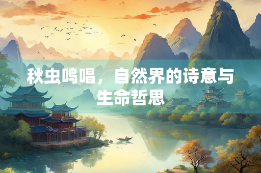 秋虫鸣唱，自然界的诗意与生命哲思