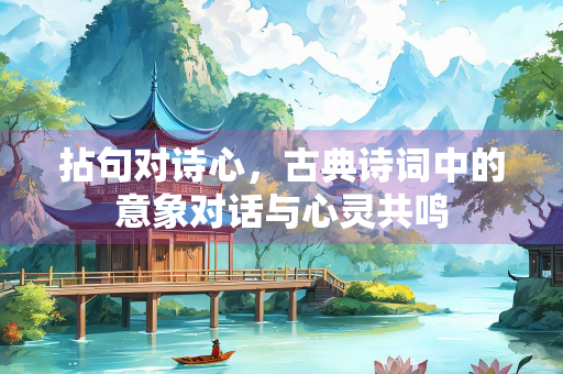 拈句对诗心，古典诗词中的意象对话与心灵共鸣