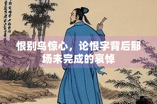 恨别鸟惊心，论恨字背后那场未完成的哀悼