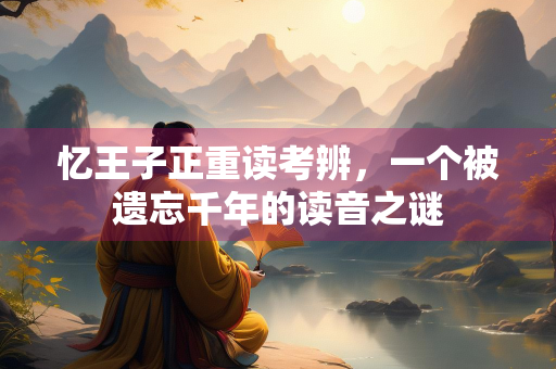 忆王子正重读考辨，一个被遗忘千年的读音之谜