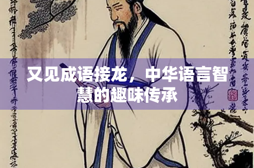 又见成语接龙，中华语言智慧的趣味传承