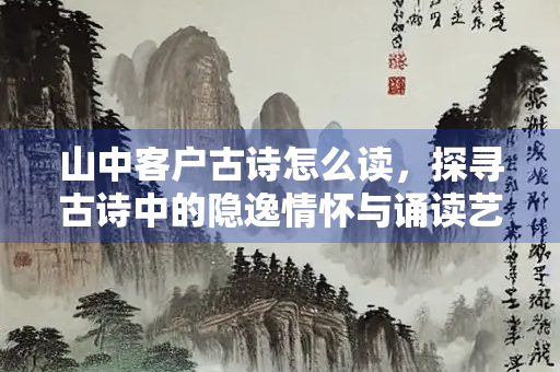 山中客户古诗怎么读，探寻古诗中的隐逸情怀与诵读艺术