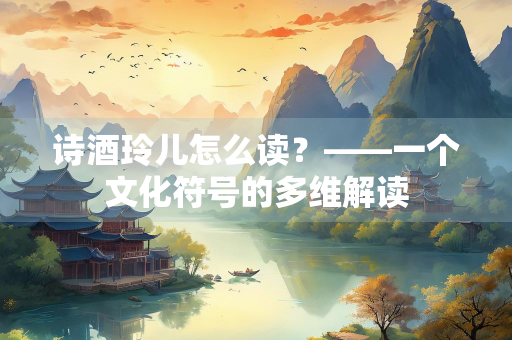 诗酒玲儿怎么读？——一个文化符号的多维解读
