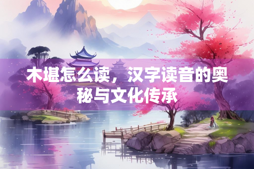 木堪怎么读，汉字读音的奥秘与文化传承