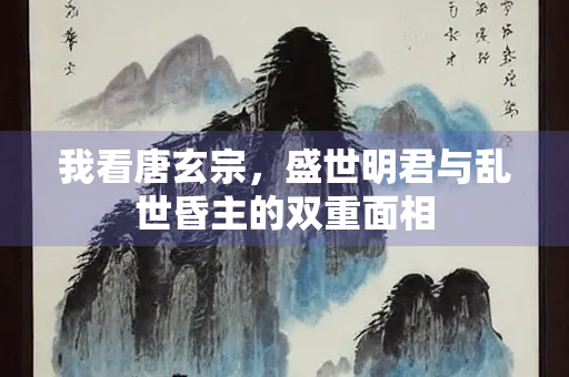 我看唐玄宗，盛世明君与乱世昏主的双重面相