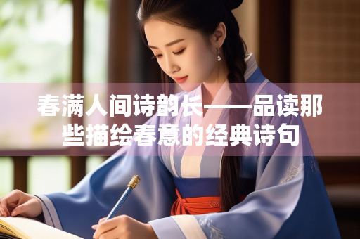 春满人间诗韵长——品读那些描绘春意的经典诗句