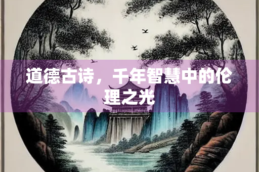 道德古诗，千年智慧中的伦理之光