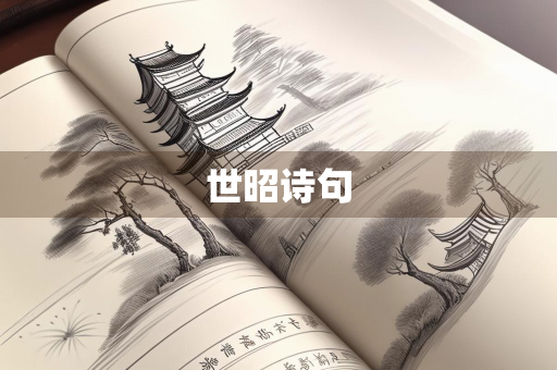 世昭诗句
