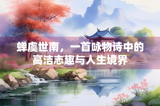 蝉虞世南，一首咏物诗中的高洁志趣与人生境界