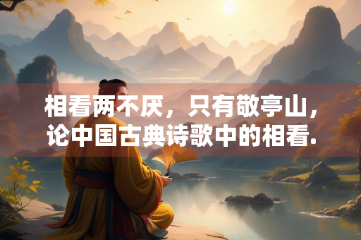 相看两不厌，只有敬亭山，论中国古典诗歌中的相看...只有...句式