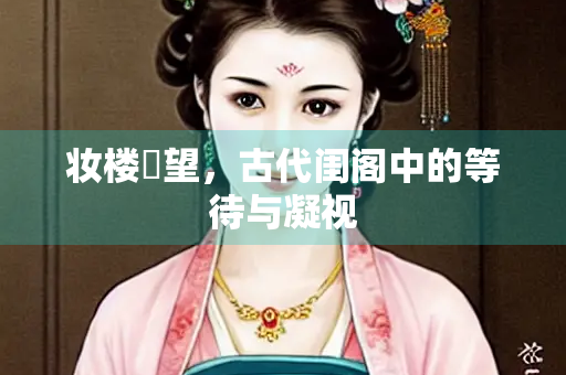 妆楼颙望，古代闺阁中的等待与凝视