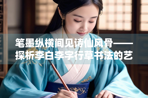 笔墨纵横间见诗仙风骨——探析李白李字行草书法的艺术魅力