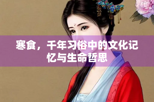 寒食，千年习俗中的文化记忆与生命哲思