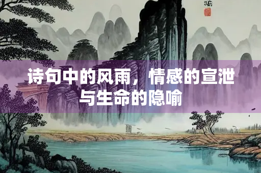 诗句中的风雨，情感的宣泄与生命的隐喻