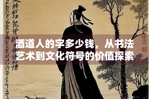 酒道人的字多少钱，从书法艺术到文化符号的价值探索