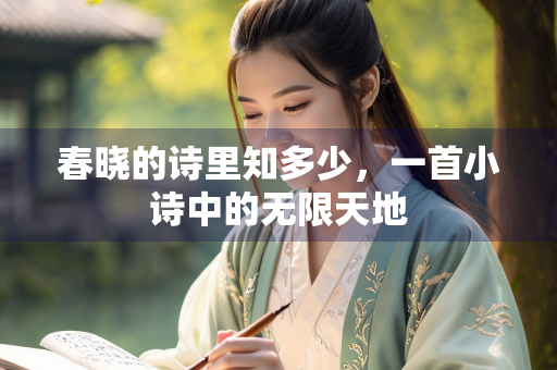 春晓的诗里知多少，一首小诗中的无限天地