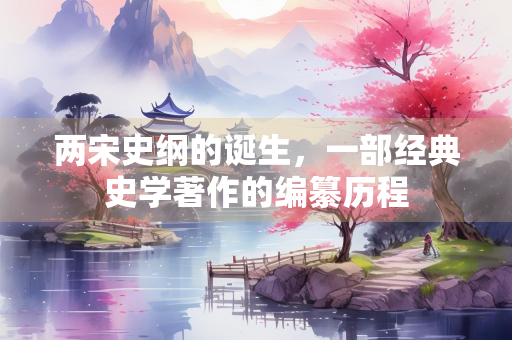 两宋史纲的诞生，一部经典史学著作的编纂历程