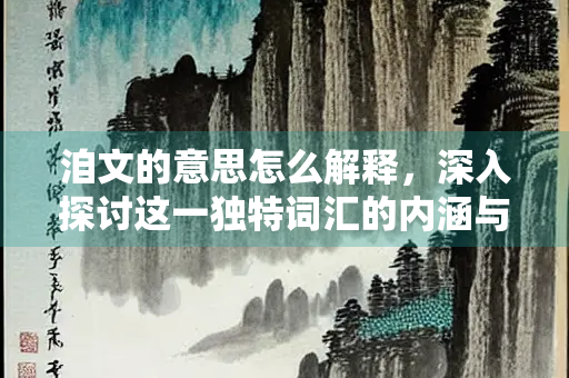 洎文的意思怎么解释，深入探讨这一独特词汇的内涵与用法